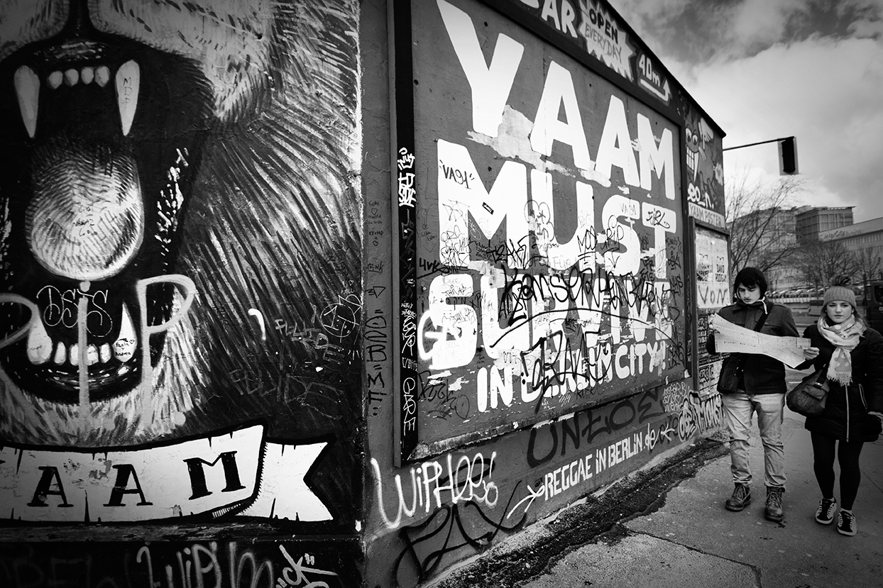 Son pocos los turistas que se aventuran a dejar el centro y optar por recorridos más alternativos (East Side Gallery).